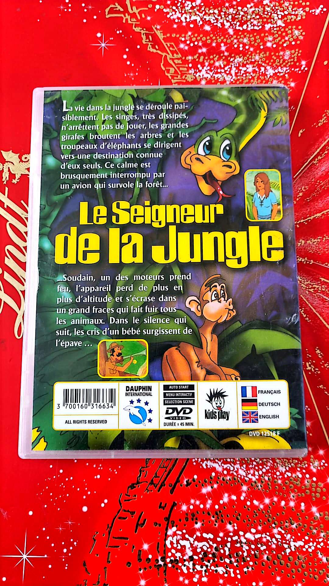 DVD : le seigneur de la jungle