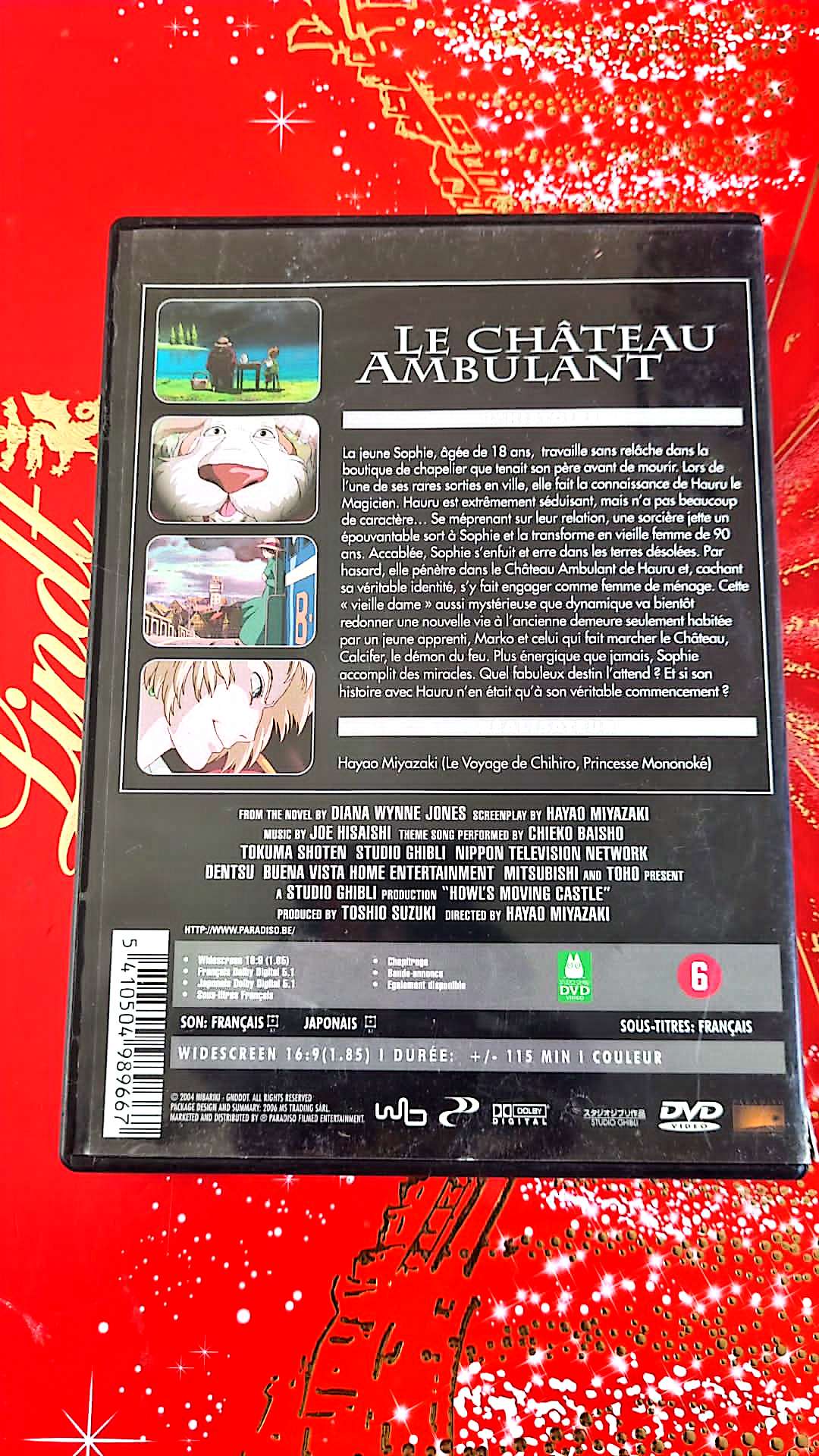 DVD : le château ambulant