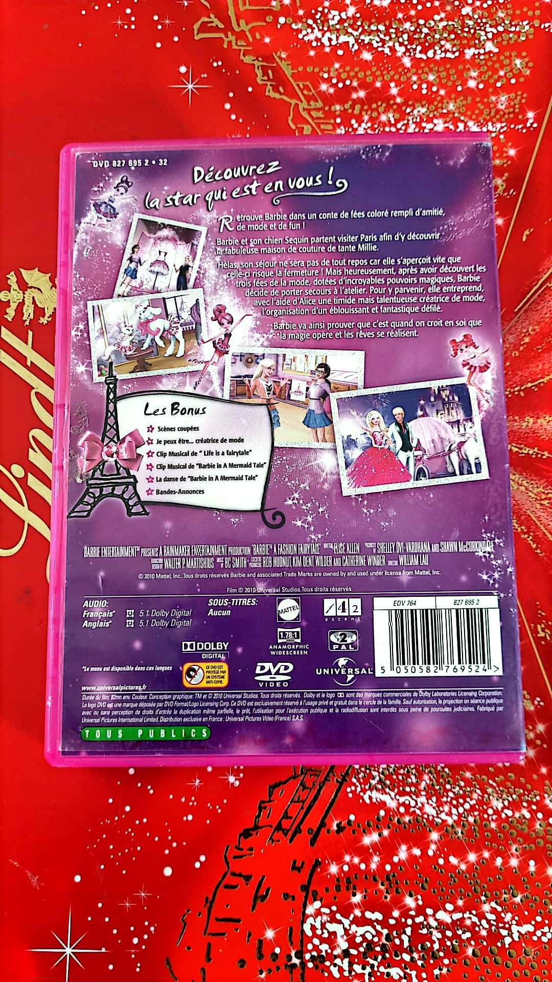 DVD barbie la magie de la mode