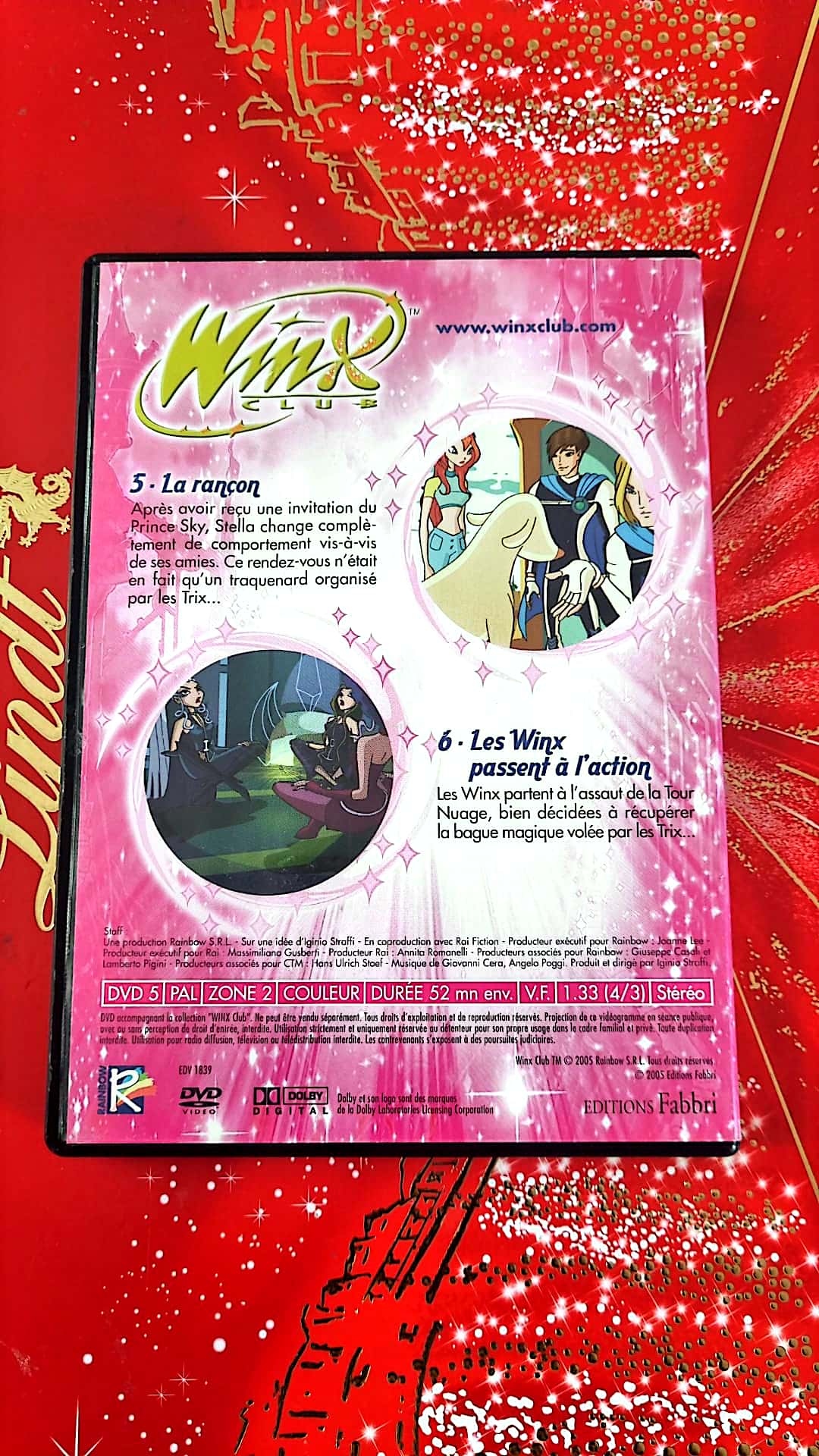 DVD winx club 3 la rançon les winx passent à l'action