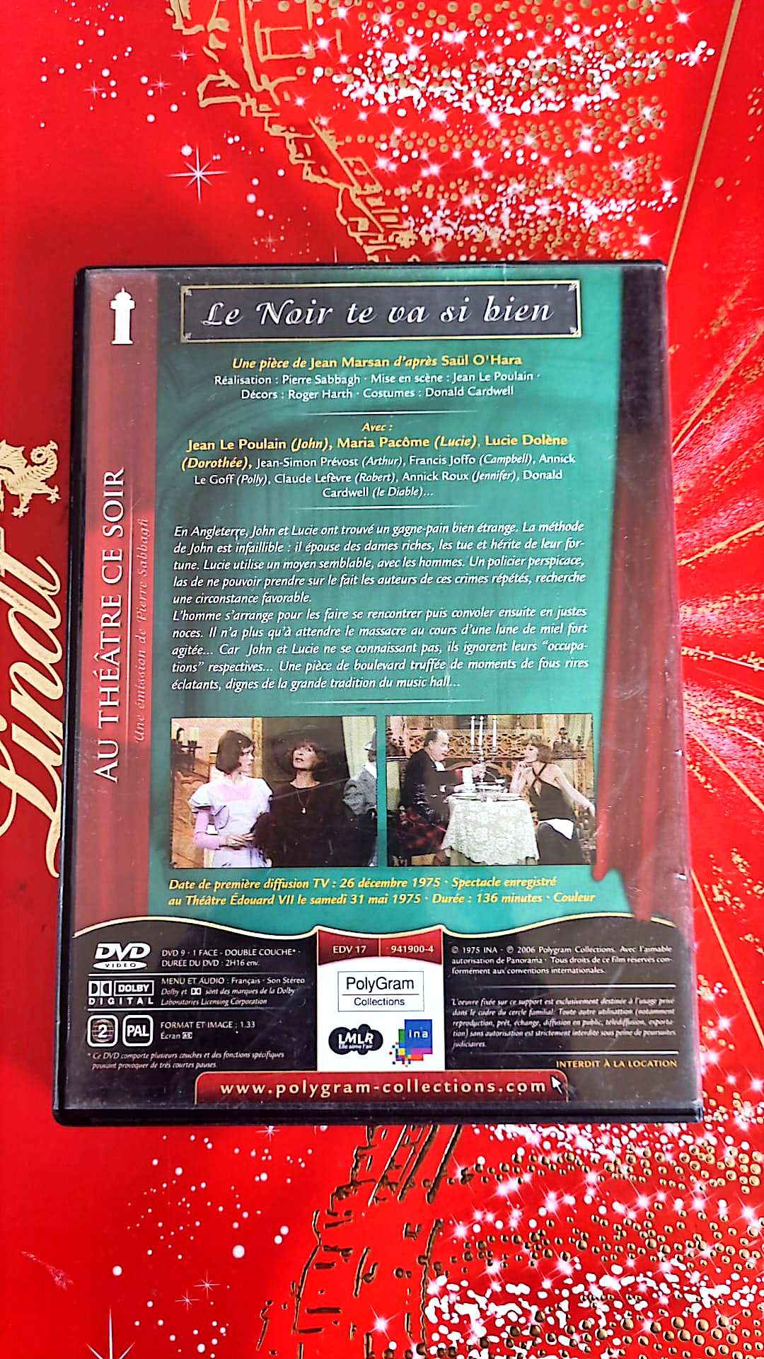 DVD au théâtre ce soir le noir te va si bien