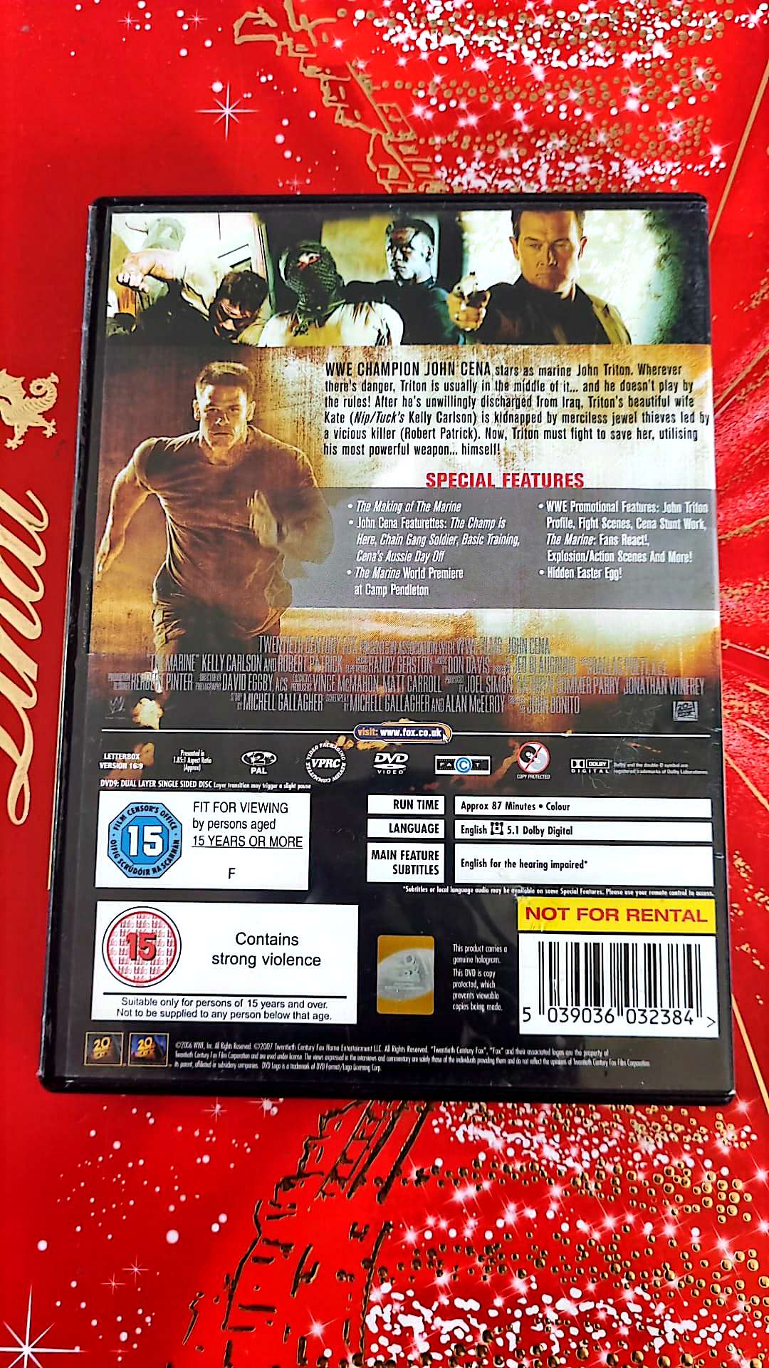 DVD JOHN CENA THE MARINE FILM COMPLET