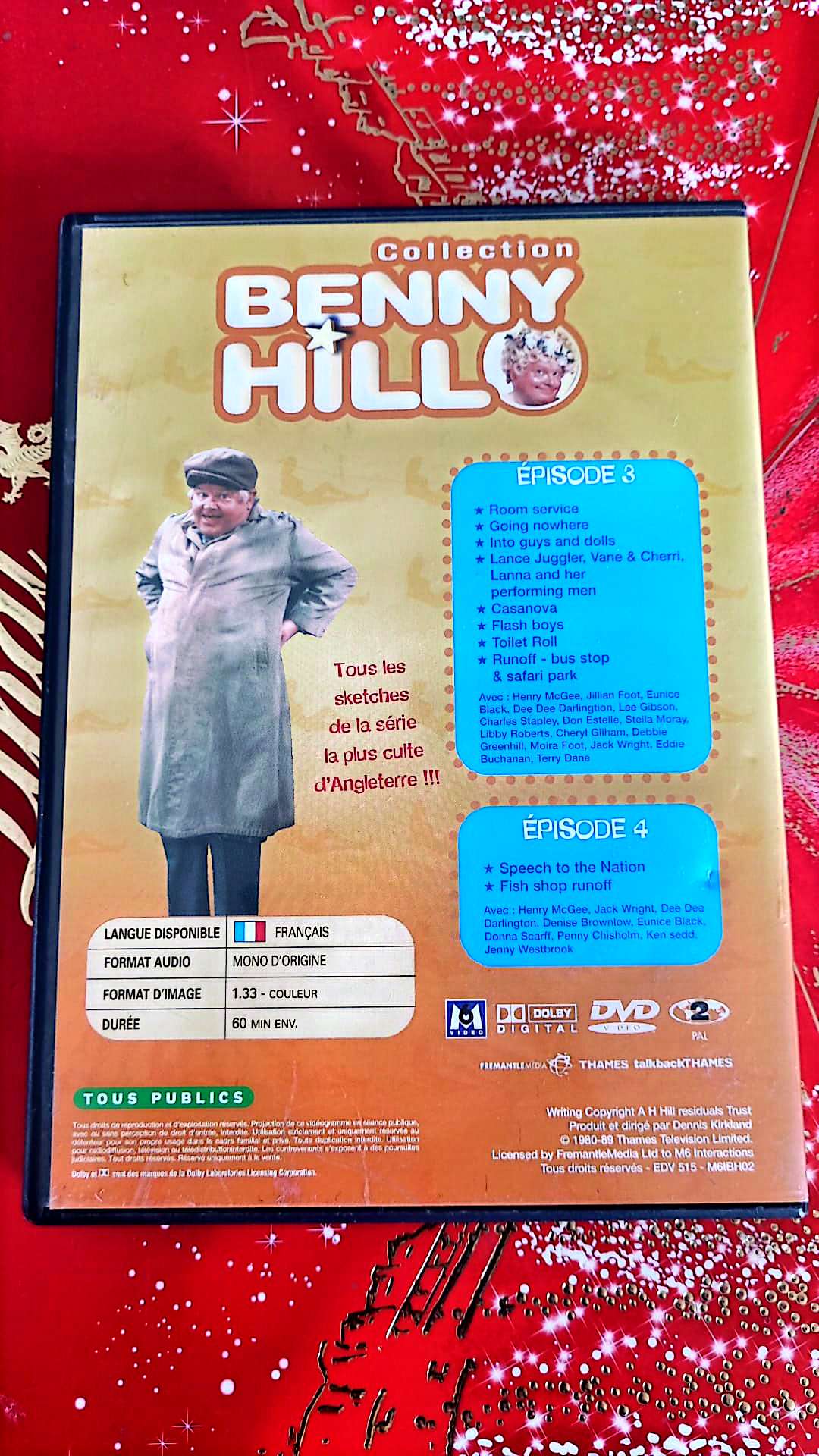 Dvd Benny Hillo Épisode 3-4