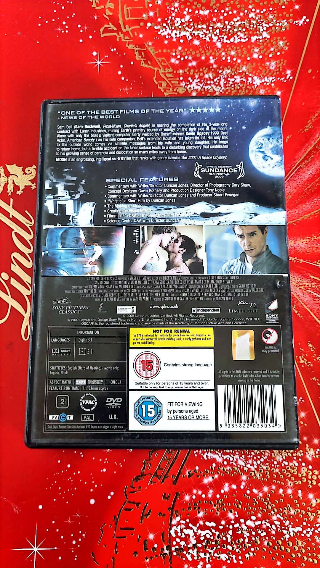 DVD SAM ROCKWELL MOON