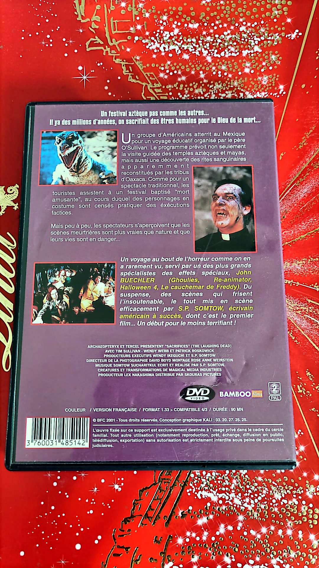 DVD SACRIFICES des rites d'une violence insoutenables