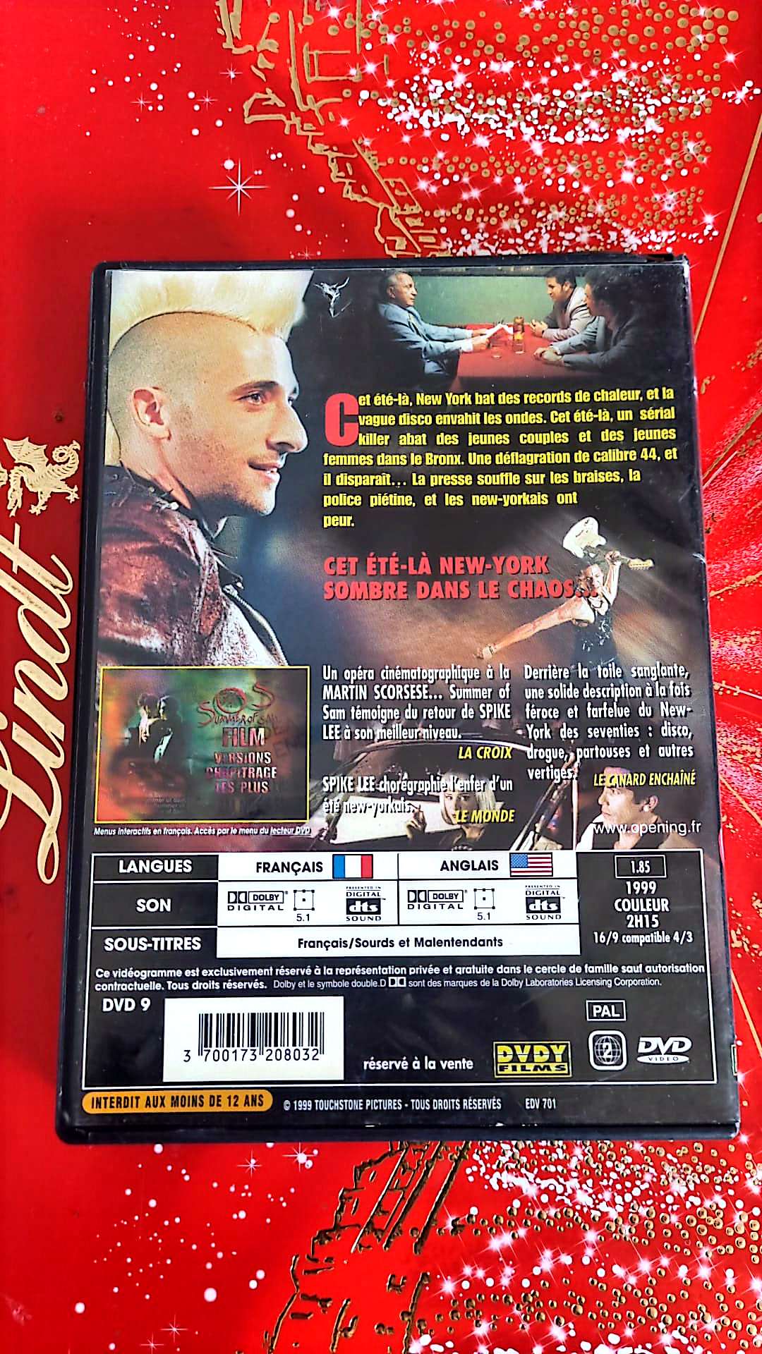 Dvd Sos Summer Of Sam