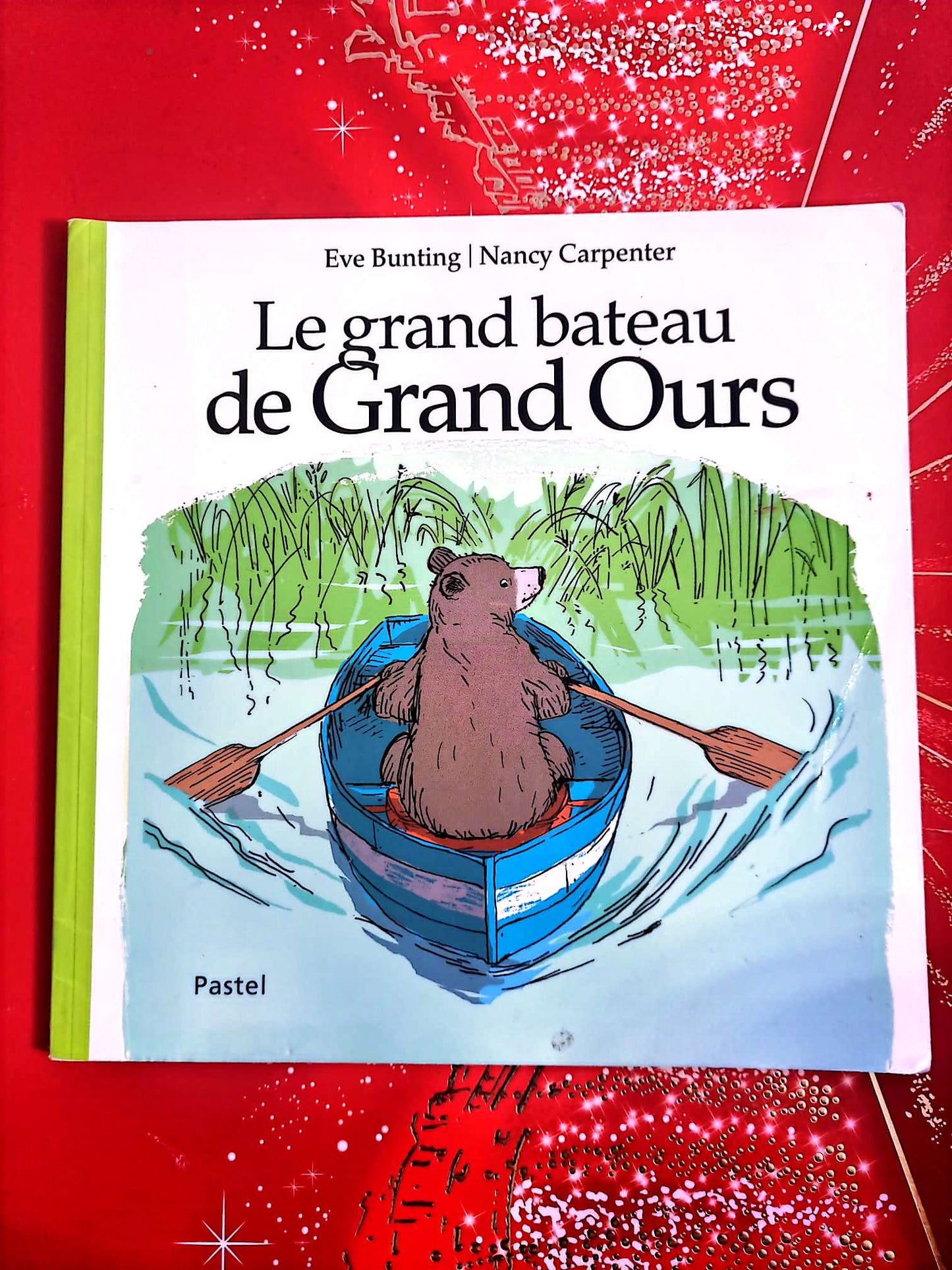 Le grand bateau de Grand Ours – Eve Bunting & Nancy Carpenter – Album Jeunesse livre jeunesse
