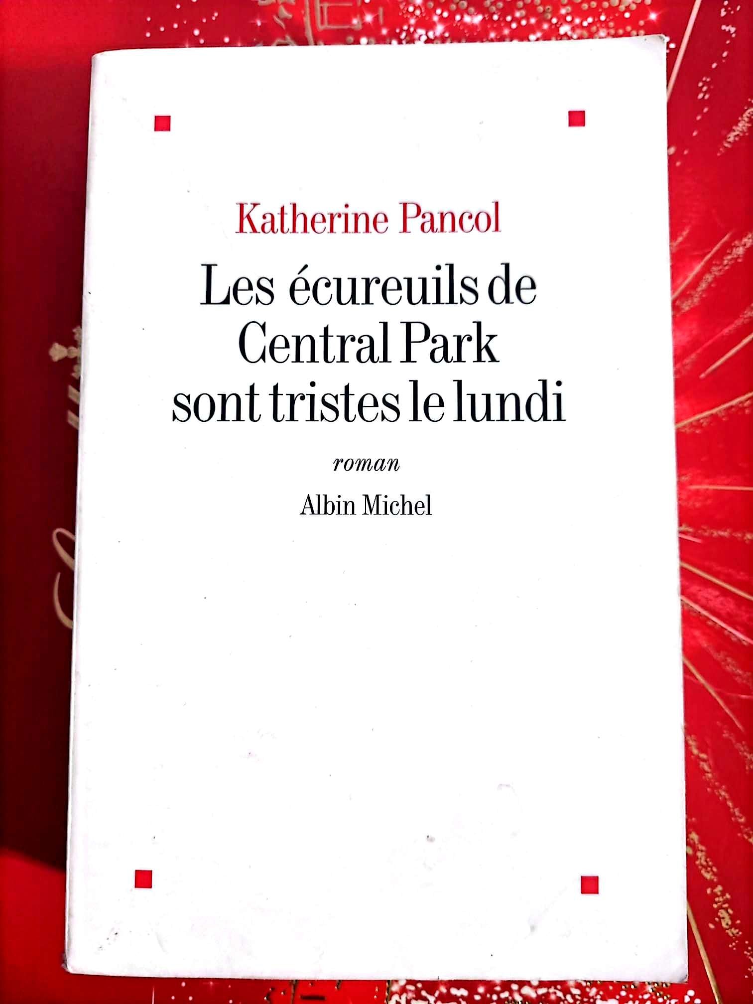 Les écureuils de Central Park sont tristes le lundi – Katherine Pancol – Roman livre