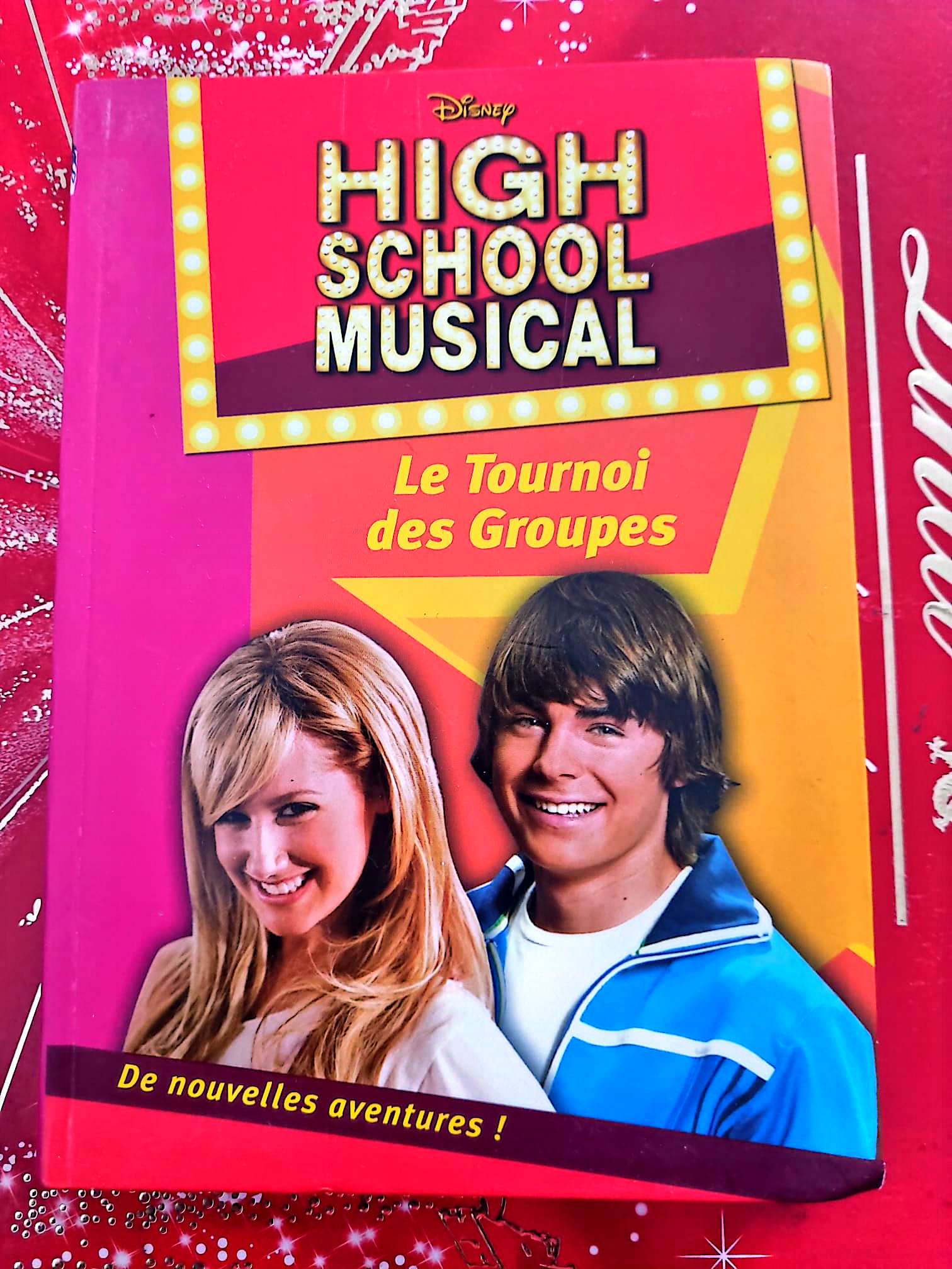 High School Musical – Le Tournoi des Groupes – Livre jeunesse Disney livre
