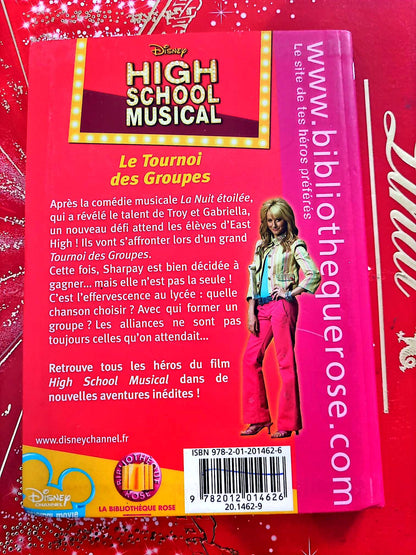 High School Musical – Le Tournoi des Groupes – Livre jeunesse Disney livre