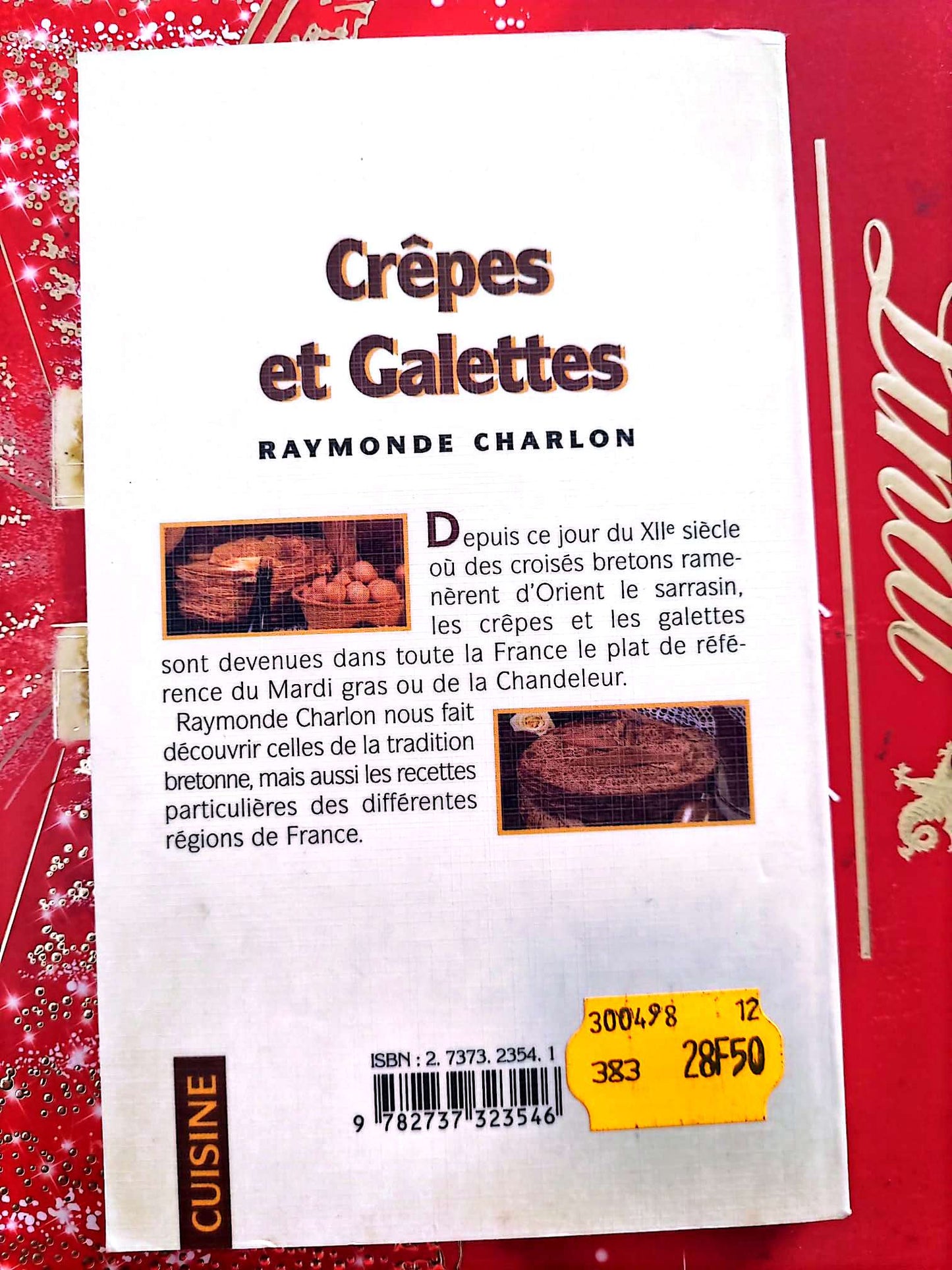 Crêpes et Galettes – Raymonde Charlon – Livre de cuisine – Éditions Ouest-France livre de cuisine