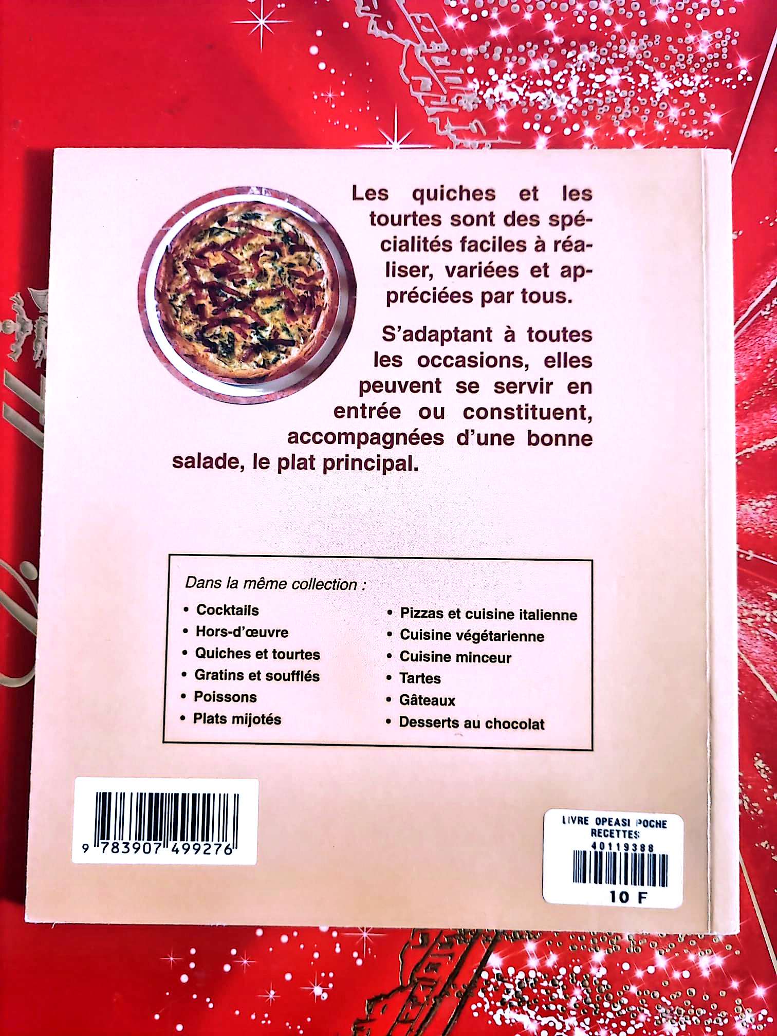 Quiches et Tourtes – Recettes Opeasi – Livre de Cuisine livre de cuisine