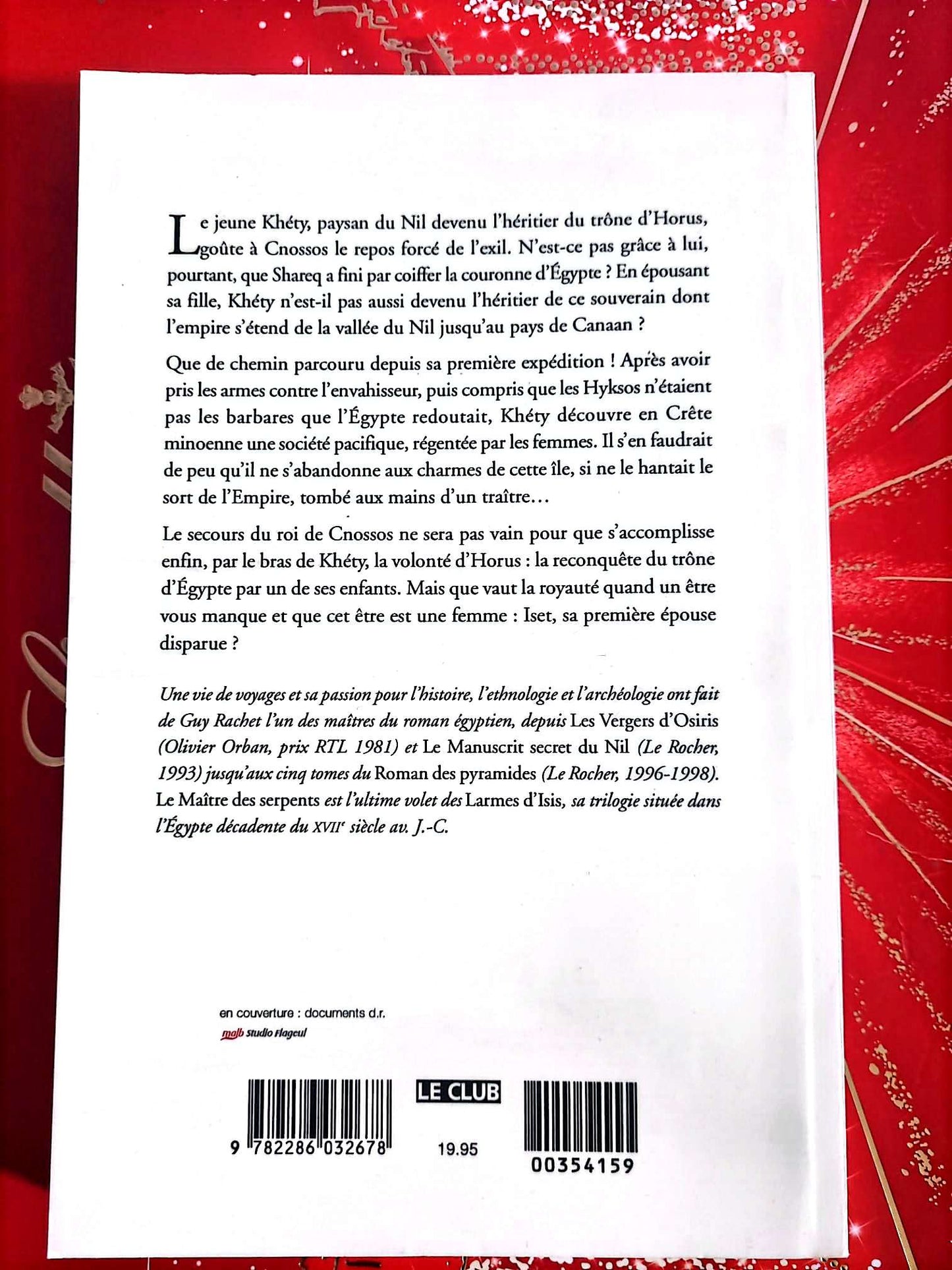 La vengeance d’Horus – Guy Rachet – Roman Historique Égypte livre
