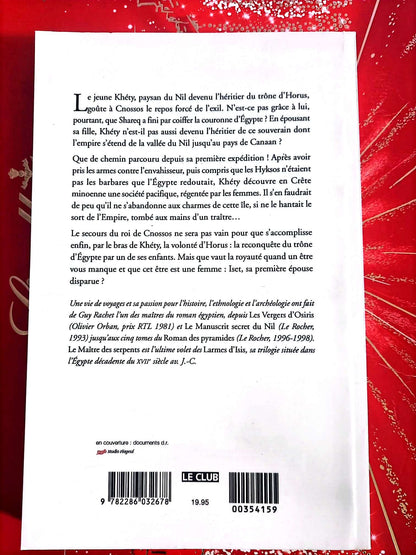 La vengeance d’Horus – Guy Rachet – Roman Historique Égypte livre
