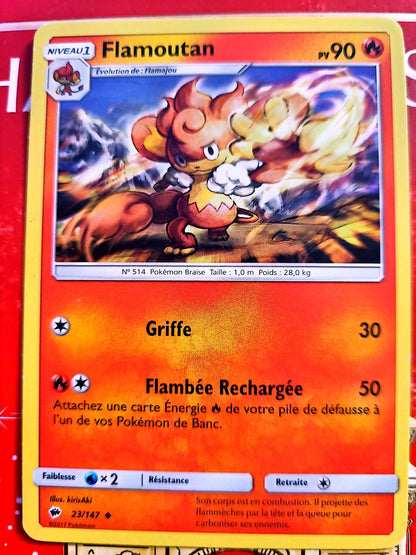 Carte Pokémon Flamoutan 23/147 – XY – Carte Officielle carte pokemon