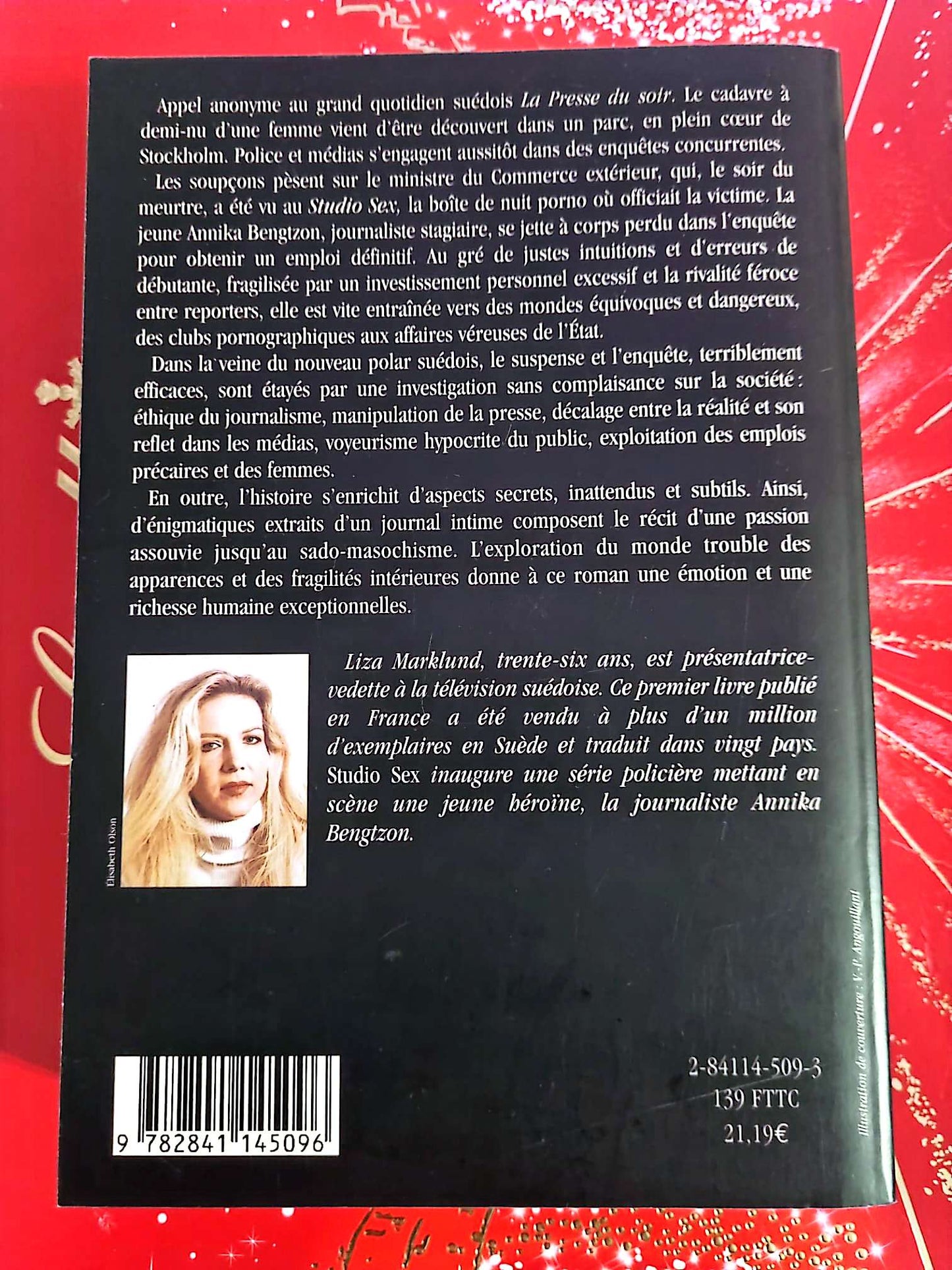 Studio Sex – Liza Marklund – Thriller – Les enquêtes d’Annika Bengtzon livre