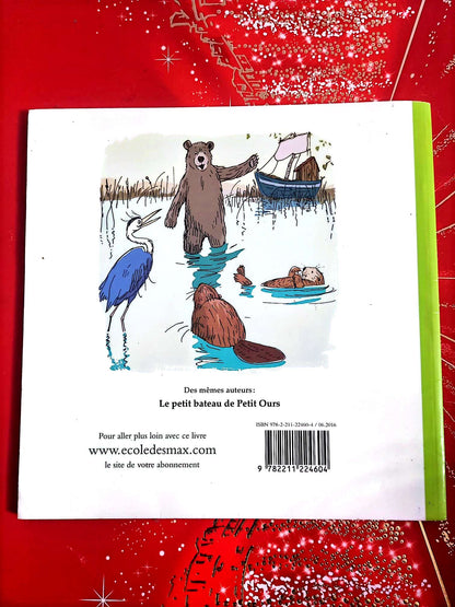 Le grand bateau de Grand Ours – Eve Bunting & Nancy Carpenter – Album Jeunesse livre jeunesse
