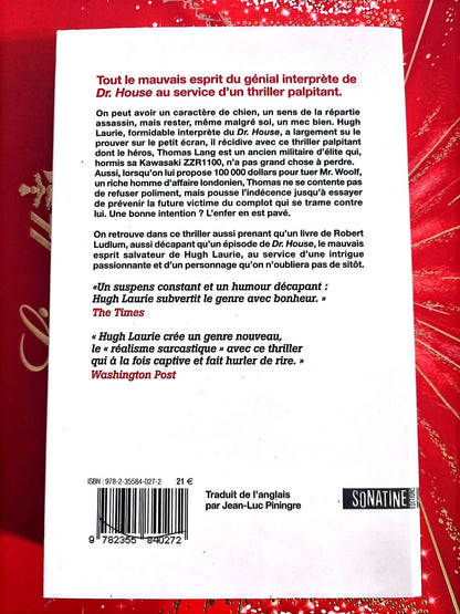 Tout est sous contrôle – Hugh Laurie – Thriller livre