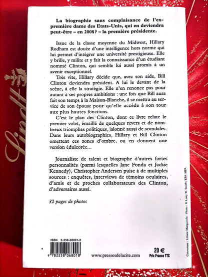Objectif Maison-Blanche – Hillary Clinton – Biographie Politique livre