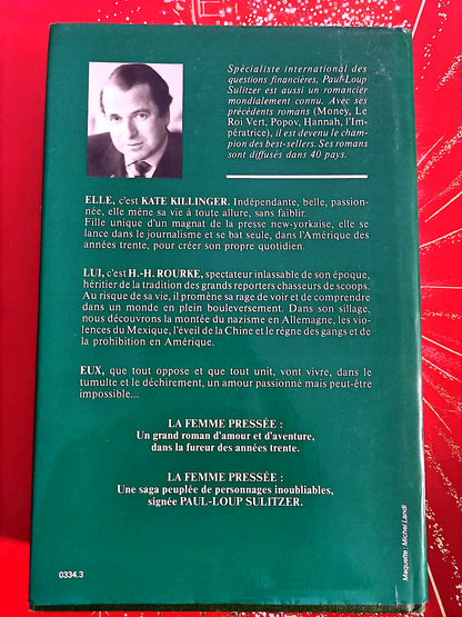 La Femme Pressée – Paul-Loup Sulitzer – Roman livre