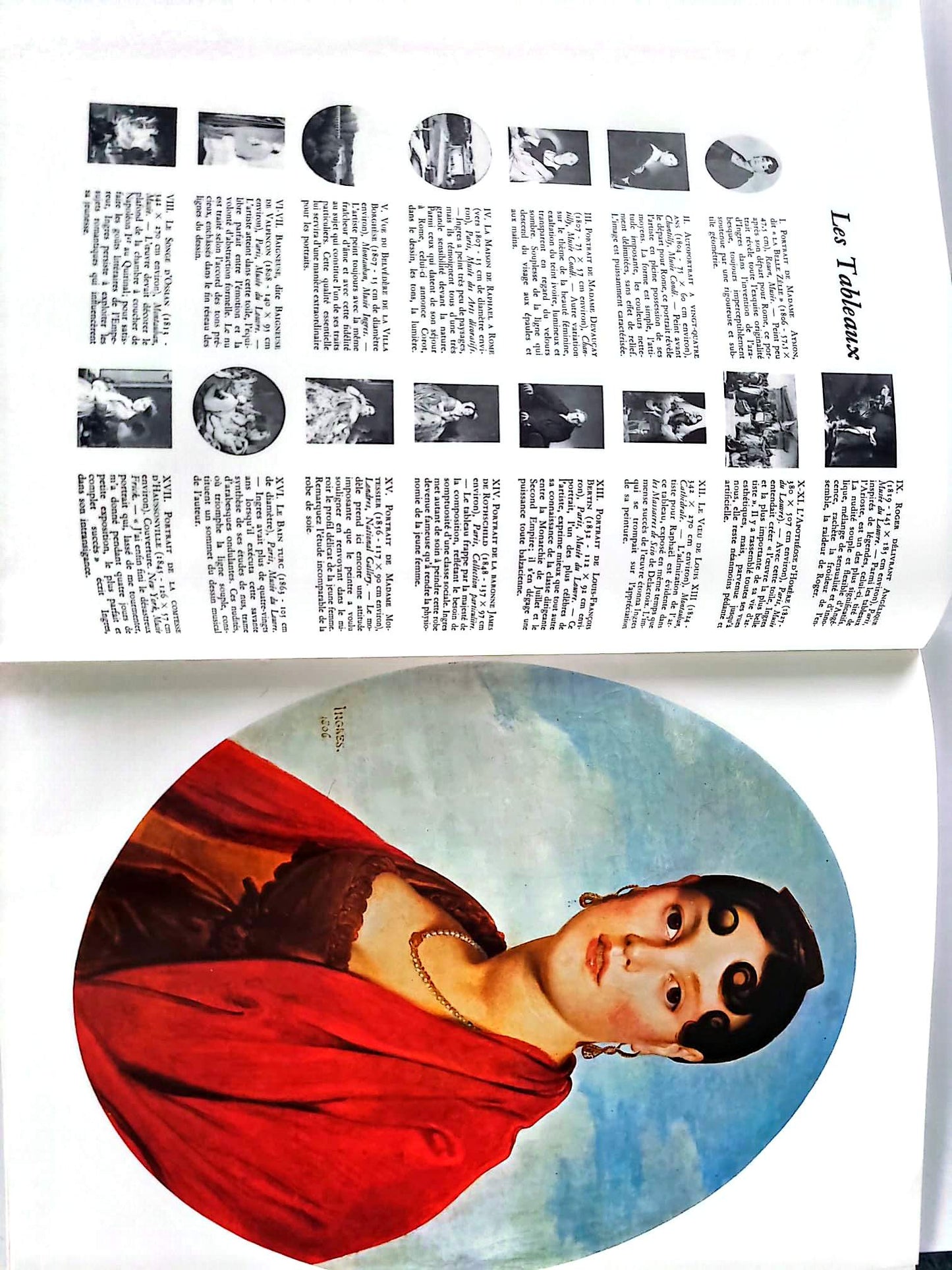 Ingres – Chefs-d’œuvre de l’art – Grands peintres – Livre d’art illustré – 12 pages – Hachette