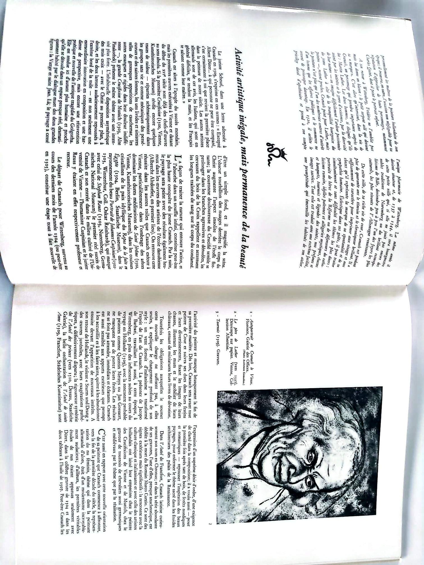 Cranach – Chefs-d’œuvre de l’art – Grands peintres – Livre d’art illustré – 12 pages – Hachette