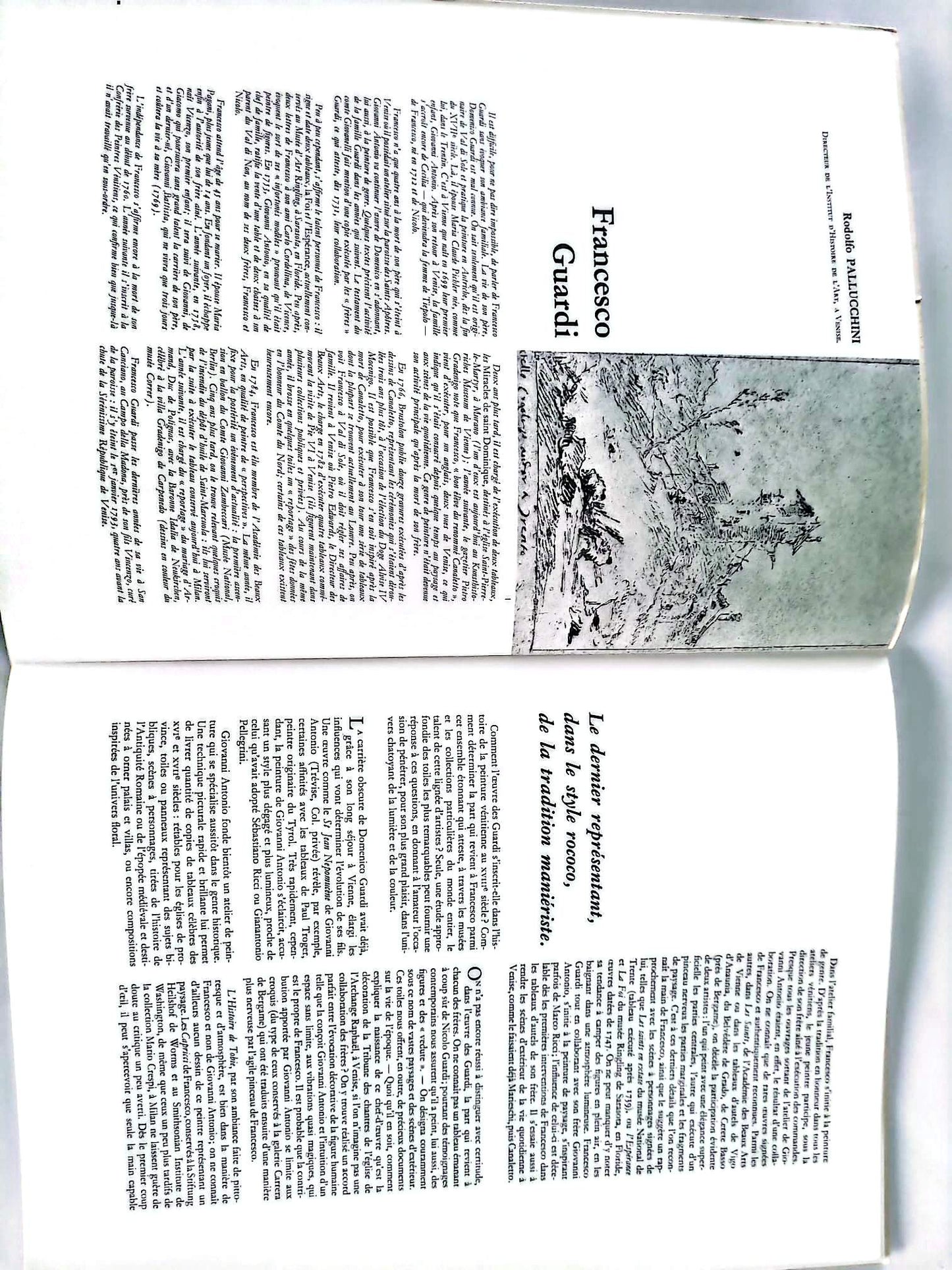 Guardi – Chefs-d’œuvre de l’art – Grands peintres – Livre d’art illustré – 12 pages – Hachette