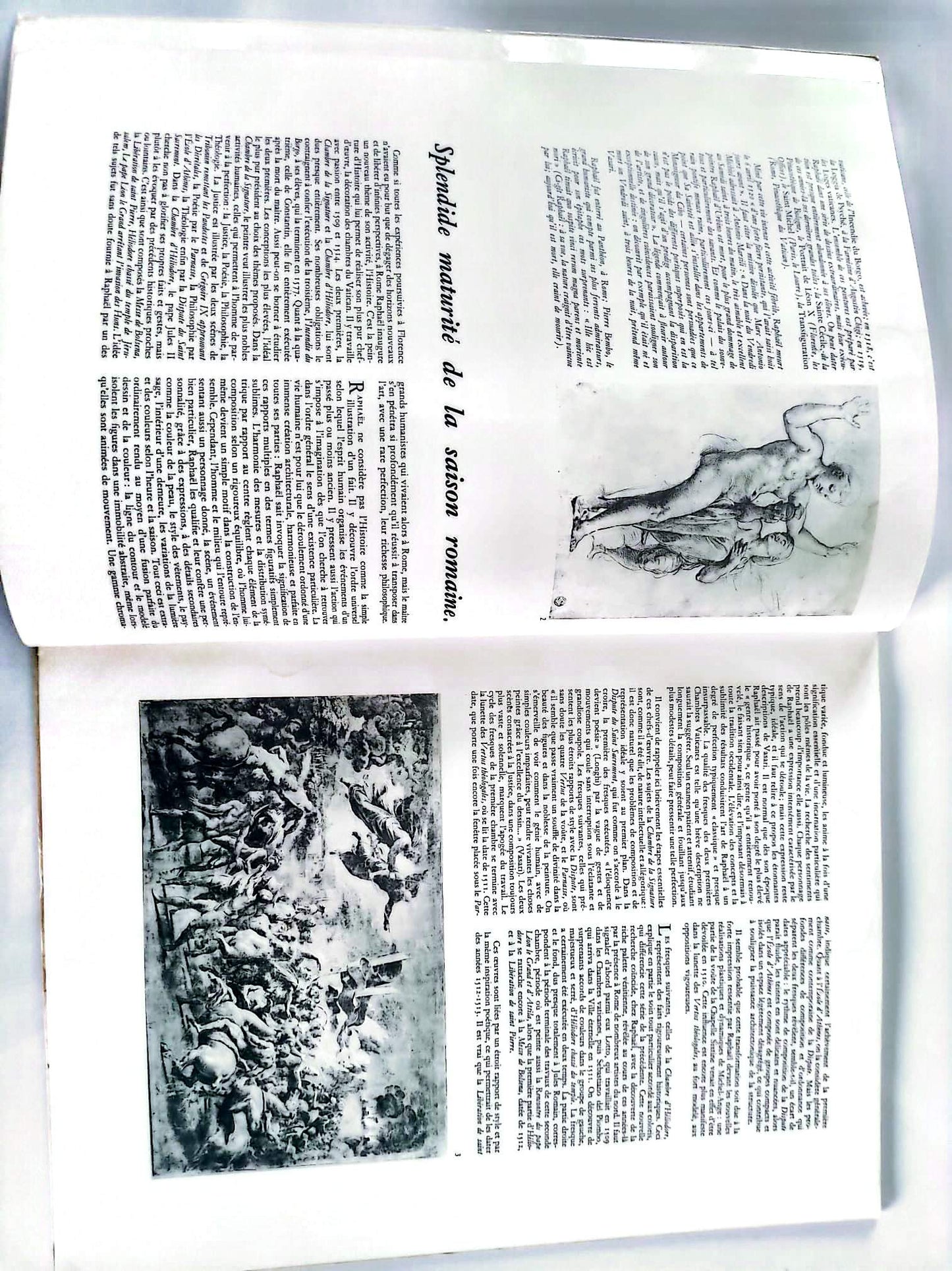 Raphaël II – Chefs-d’œuvre de l’art – Grands peintres – Livre d’art illustré – 12 pages – Hachette