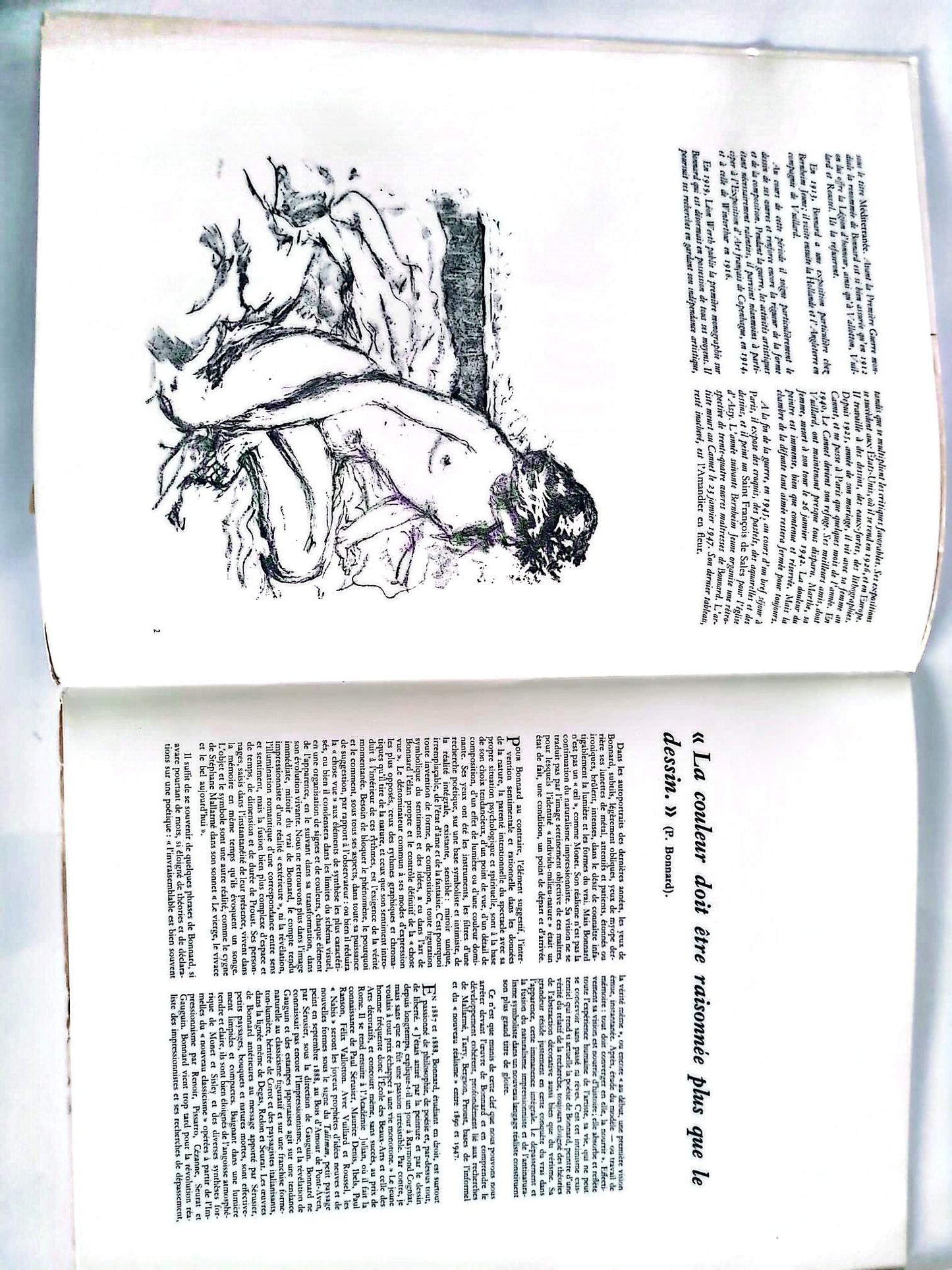 Bonnard – Chefs-d’œuvre de l’art – Grands peintres – Livre d’art illustré – 12 pages – Hachette