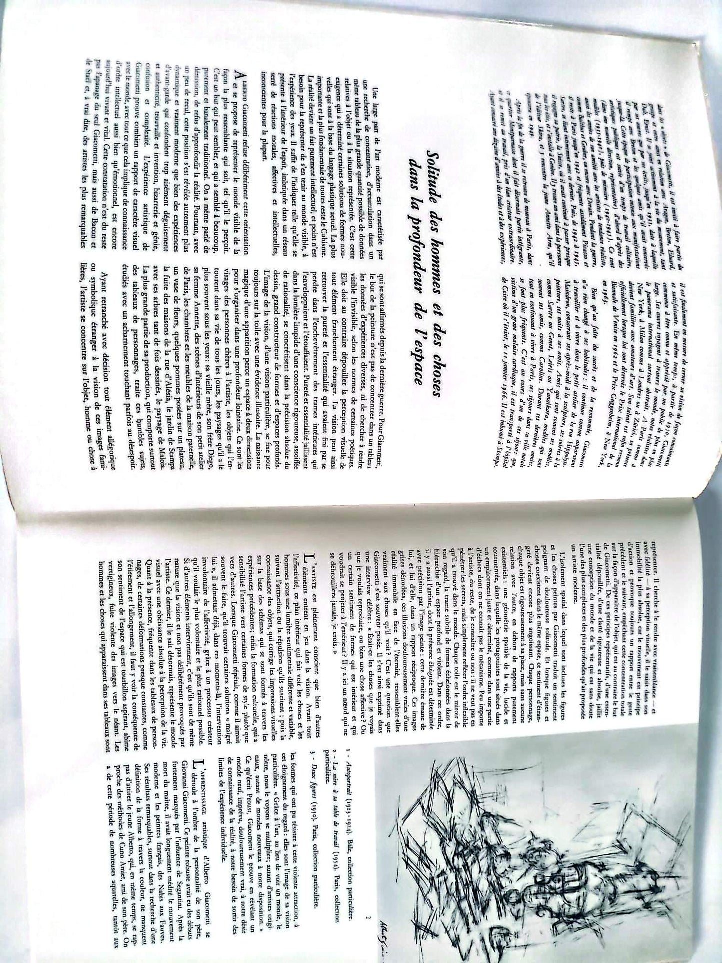 Giacometti – Chefs-d’œuvre de l’art – Grands peintres – Livre d’art illustré – 12 pages – Hachette