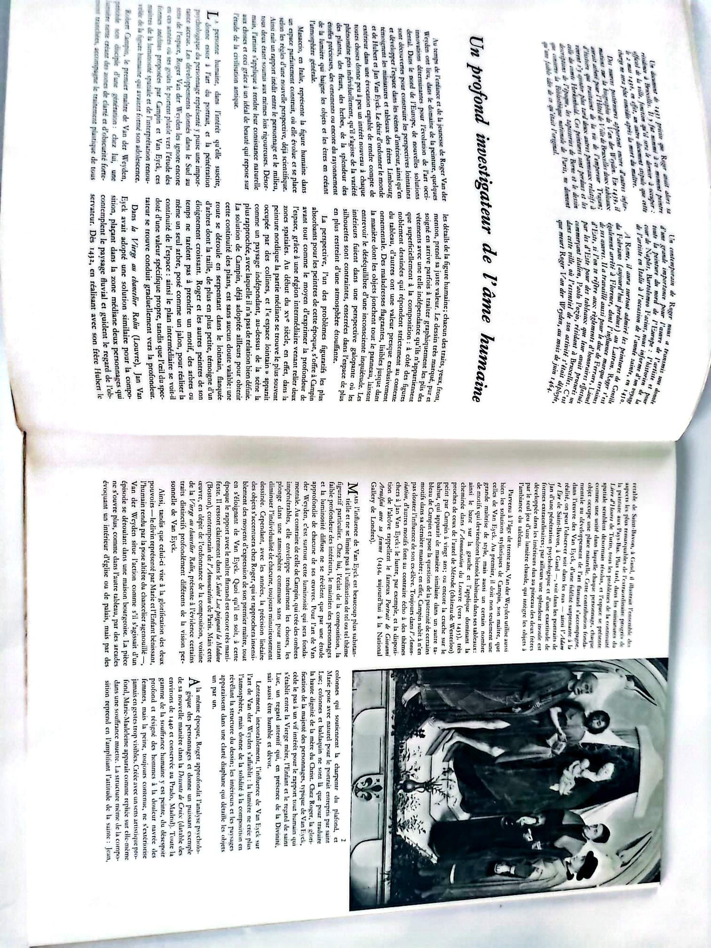 Van der Weyden – Chefs-d’œuvre de l’art – Grands peintres – Livre d’art illustré – 12 pages – Hachette