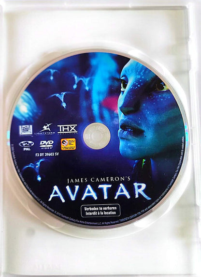 Avatar DVD Film Science-Fiction James Cameron CD Seul Sans Boîtier