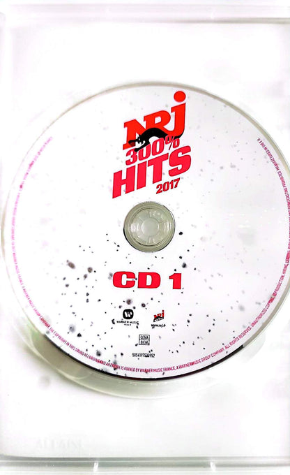 NRJ 300% Hits 2017 CD 1 Recopilación Pop Dance Electro CD de audio solo sin caja