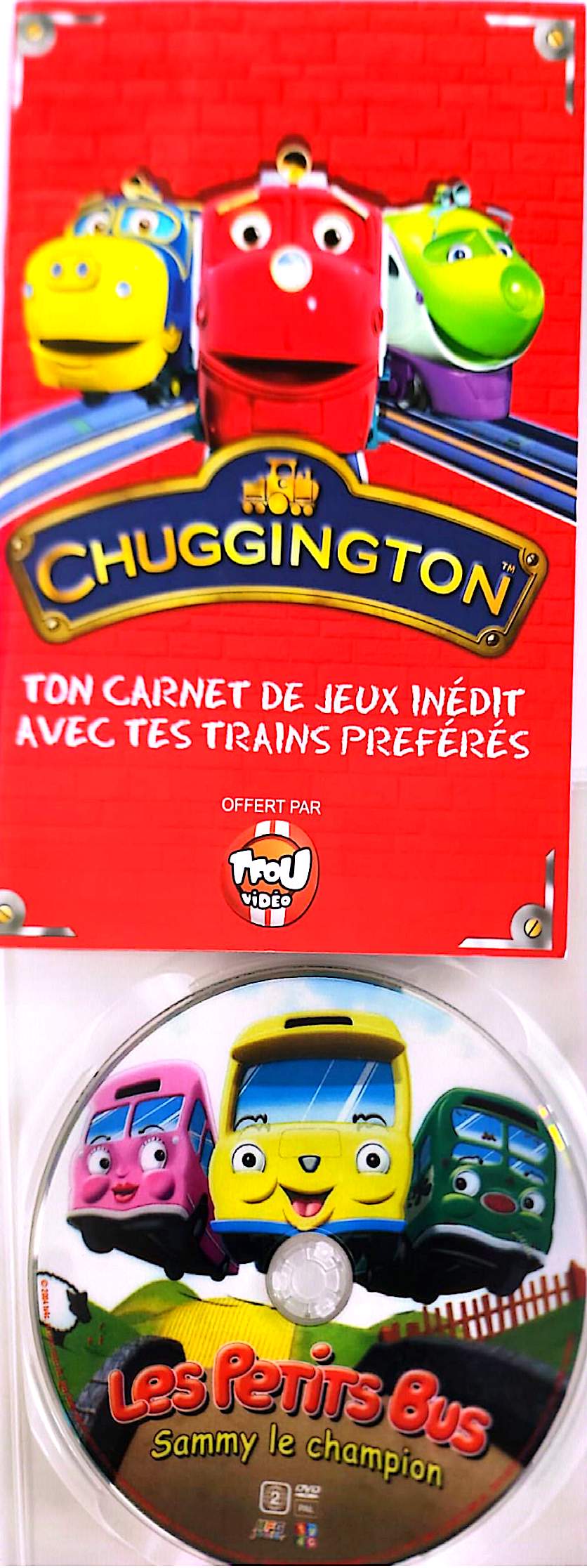 Les Petits Bus – Sammy le Champion DVD Enfant Animation CD Seul Avec Livret Manuel
