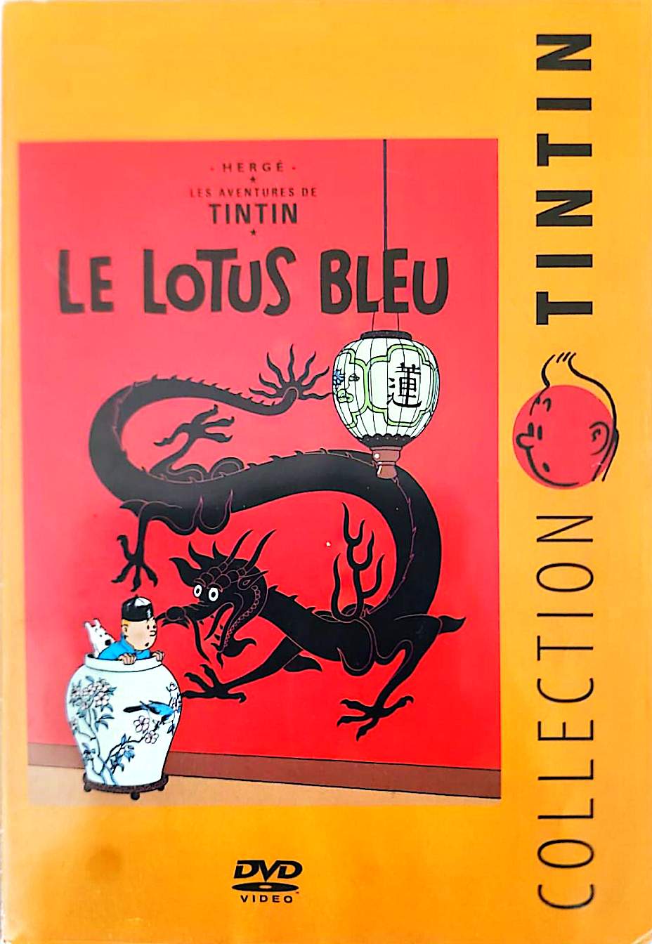 Les Aventures de Tintin – Le Lotus Bleu DVD Complet Dessin Animé Hergé Édition Collection Tintin