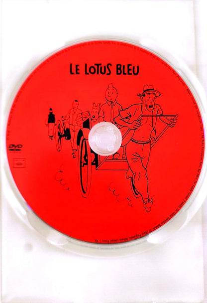 Las aventuras de Tintín: El loto azul DVD completo dibujos animados Hergé edición colección Tintín