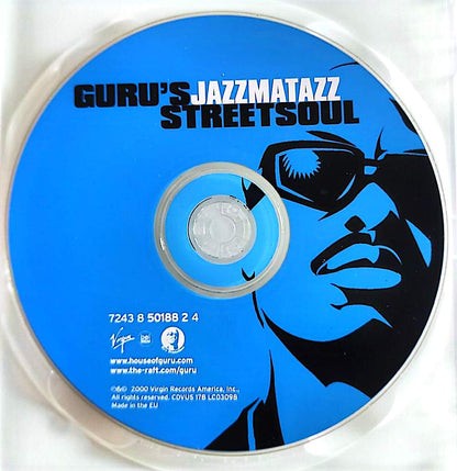 Guru 的 Jazzmatazz Streetsoul CD 音频嘻哈说唱爵士灵魂乐 CD 单碟装无外壳