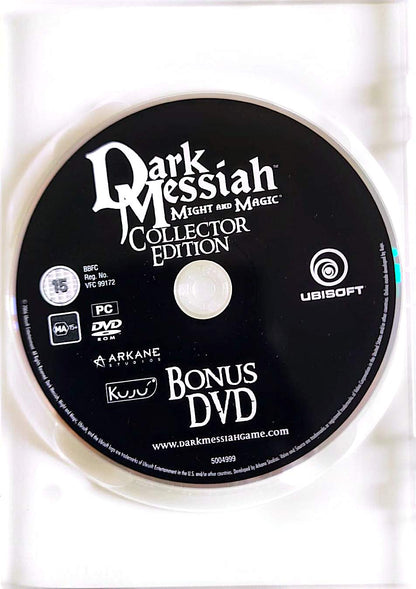 Dark Messiah Might and Magic Collector Edition Bonus DVD PC CD Seul Sans Boîtier Ubisoft