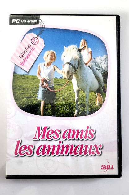Mis amigos los animales – PC CD-ROM – Simulación de animales – Colección Mademoiselle – Versión en francés