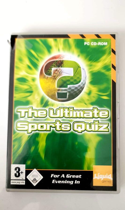 The Ultimate Sports Quiz – PC CD-ROM – Quiz Sportif Multijoueur – Liquid Games – Version Française