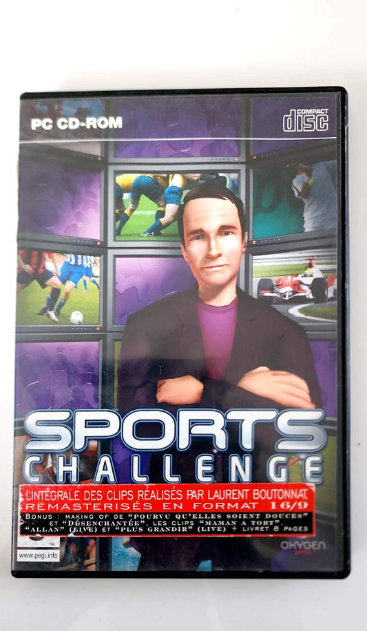 Sports Challenge – PC CD-ROM – Quiz Sportif Multijoueur – Oxygen Games – Version Française