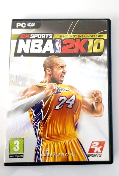 NBA 2K10 – PC DVD-ROM – Basketball – 2K Sports – Kobe Bryant Édition 10e Anniversaire – Version Française