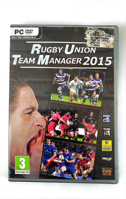 Rugby Union Team Manager 2015 – PC DVD-ROM 游戏 | 橄榄球管理模拟游戏 | 法语/英语 | Windows
