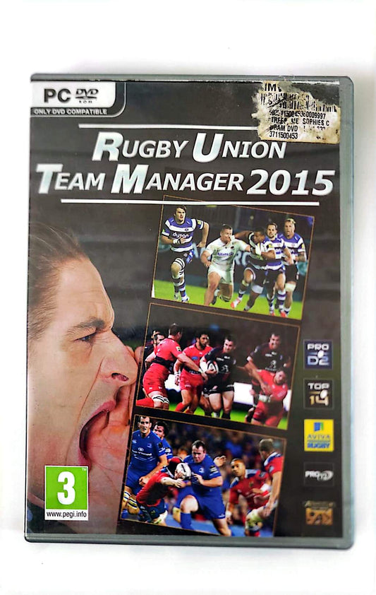 Rugby Union Team Manager 2015 – Jeu PC DVD-ROM | Simulation Management Rugby | FR/EN | Windows