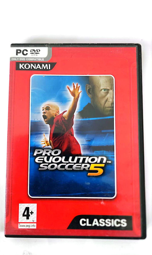 Pro Evolution Soccer 5 (PES 5) – Jeu PC DVD-ROM – Football – Konami – Version Française