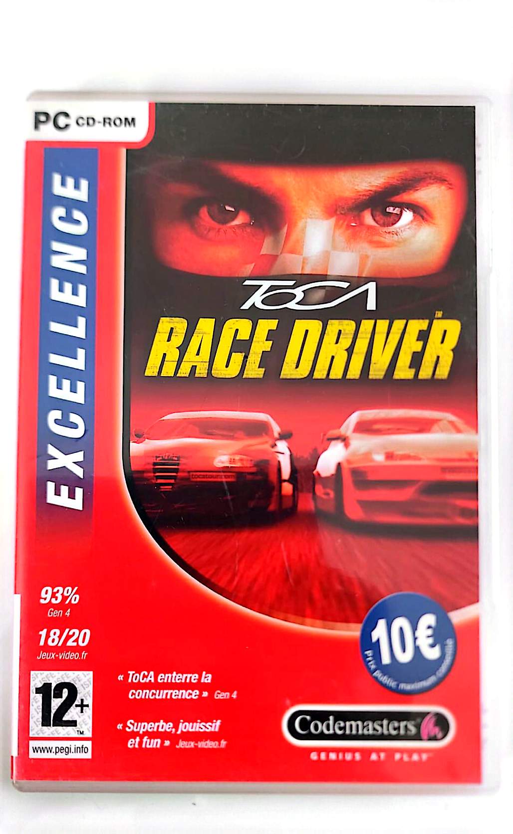 TOCA Race Driver – Jeu PC CD-ROM – Simulation de Course Automobile – Version Française