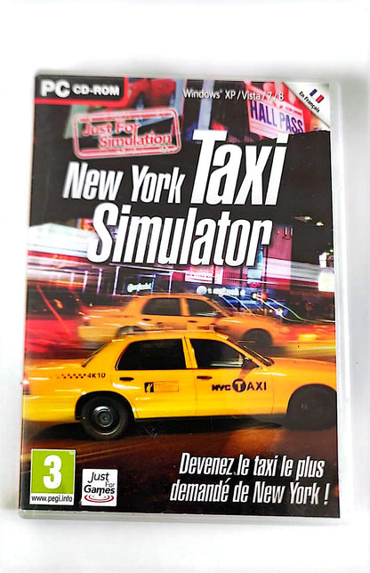 New York Taxi Simulator – Jeu PC CD-ROM – Simulation de Conduite – Version Française