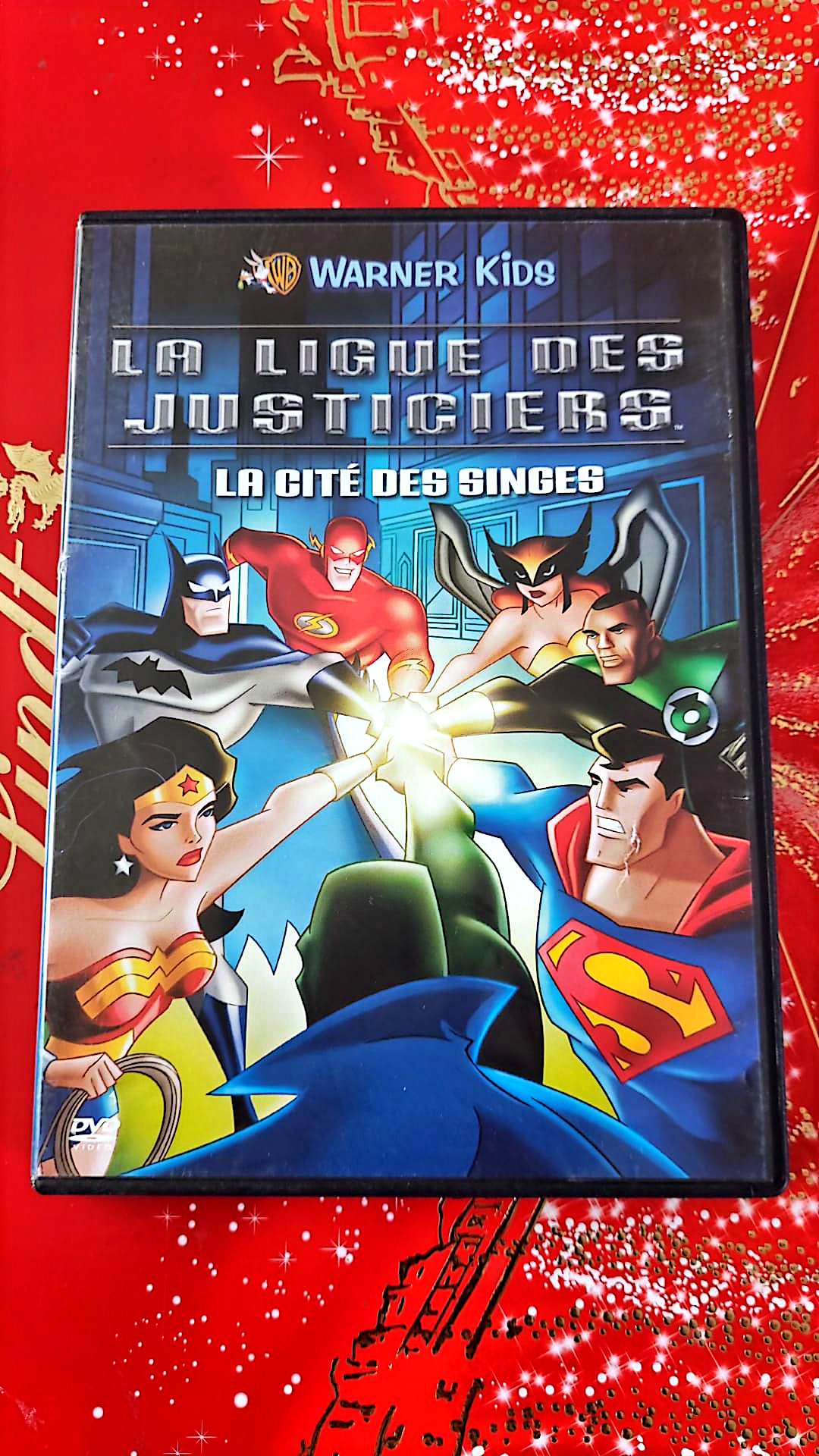 DVD : la ligue des justiciers la cité des singes