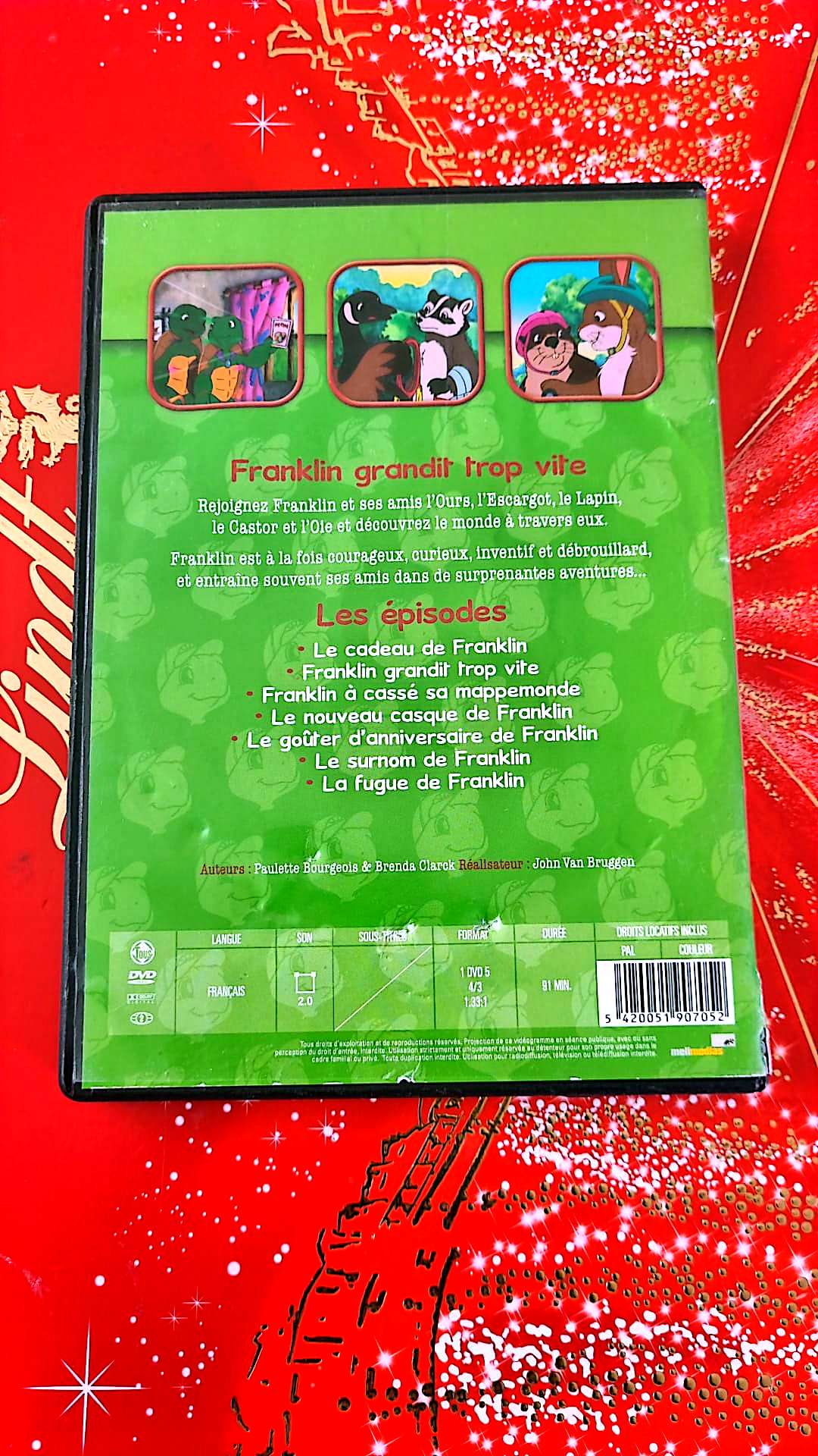 DVD : ranklin grandit trop vite | en