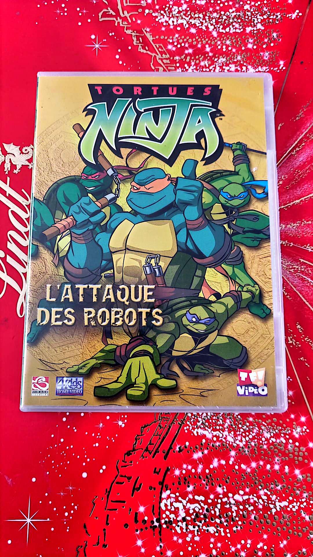 DVD : tortue ninja l'attaque des robots